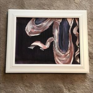 Authentic Pointe Shoes Painting
